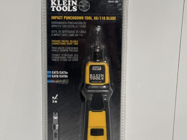 Klein Tools Impact Punchdown Tool 66/110 Blade - VDV427-300